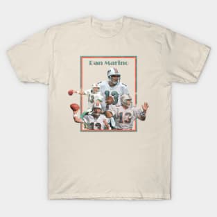 Dan Marino-Square Retro Bootleg T-Shirt